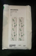IKEA BRUMMIG Curtain Pair Multicolor Forest P...