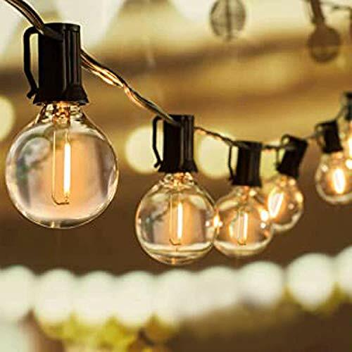 Svater Catena Luminosa Lampadina, 25FT Commerciale Catena Lampadine LED (A6I)