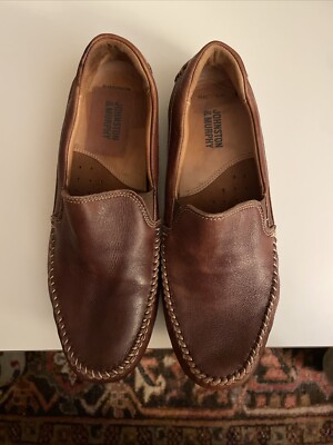 johnson and murphy mens Loafer Driving Shoe - Cort Whipstitch Venetian