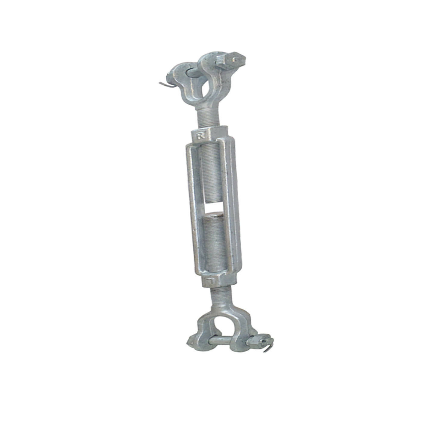 3/8'' x 6'' Turnbuckle JAW JAW Pulley Galvanized Drop Turnbuckle