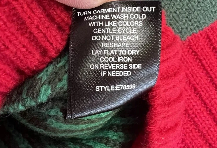 Blizzard Bay Sweater Mens XL Green Camo Brewdolph Beer Ugly Christmas Drinking