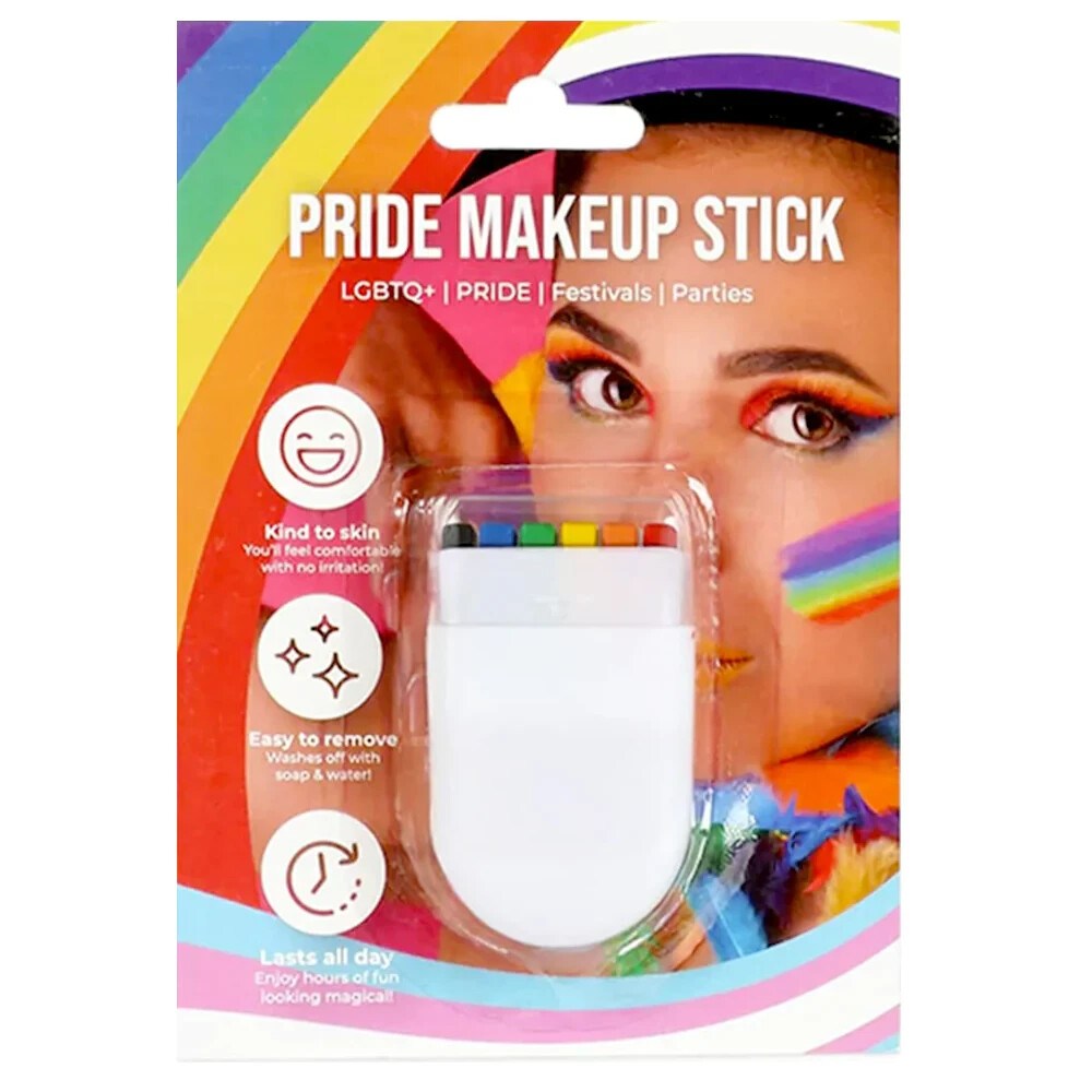 GAY PRIDE MAKEUP STICK LGBTQ+ PRIDE MAKE UP STICK PRIDE FLAG