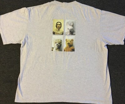 Supreme Mike Kelley Faded Distressed Sonic Youth Shirt XL Dirty