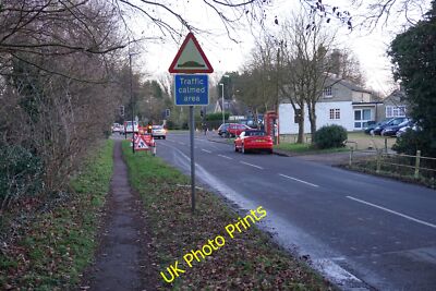 Photo 6x4 Traffic calmed area in Oakington There is only a small amount o c2015