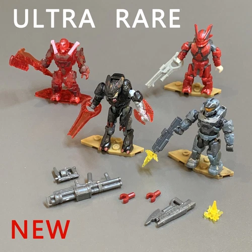 4x Mega Bloks Construx Halo Infinite Banished Phantom Esharum Griffin HHC43 - Picture 1 of 4
