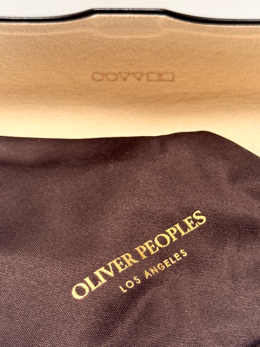 Oliver Peoples Sunglasses Case ONLY Brown Magnetic Closure  display picture 3