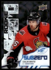 2017-18 Upper Deck ICE Sub Zero Colin White Ottawa Senators #SZ-58 R38