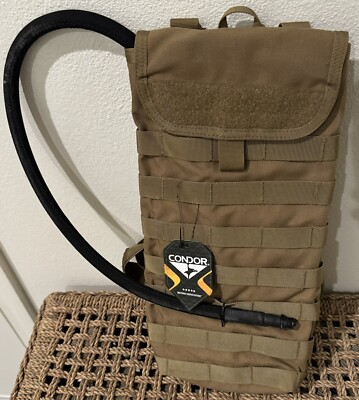 CONDOR HCB2 HYDRATION CARRIER 2 BACKPACK W TORRENT 3.0L H20 WATER BLADDER COY