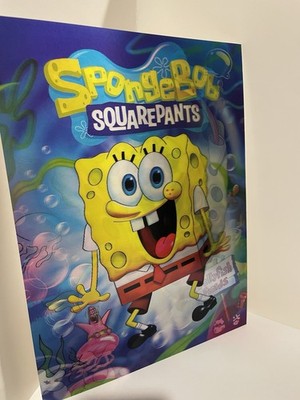 SpongeBob 3 Changing Images 3D Holographic Lenticular Poster