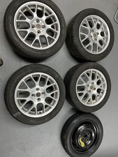 MG 16” Alloy Wheels MGF MGTF 4x100 Multi Spoke Hair Pin Rover Tyres