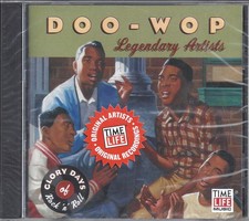DOO-WOP Legendary Artists (CD, 2002, Time Life) NEW/Still Sealed, drill hole