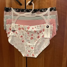 LAURA ASHLEY~5 Pack MULTICOLOR~ Medium, Brand...