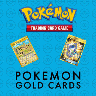 Pokemon Gold Karten - Hyper Rare - mehrere Sets
