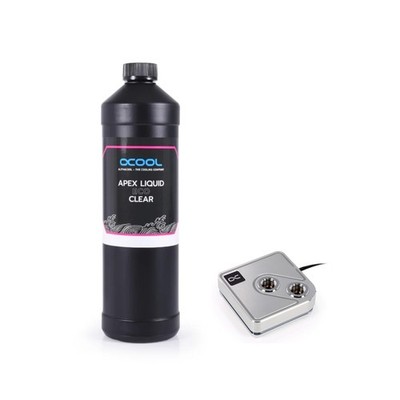 Alphacool Core 1 Aurora CPU Water Block and Apex Liquid ECO Clear Coolant (10...