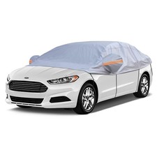 Half Car Cover Top, Windshield Sunroof Cover for Ice and Snow with Cotton L...