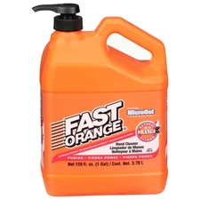 Fast Orange 25219 Pumice Lotion, Heavy Duty Hand Cleaner, Natural Citrus Sce...