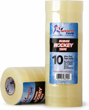 ST Sports Tape Clear Hockey Tape 10 Pack Shin Guard Sock Tape