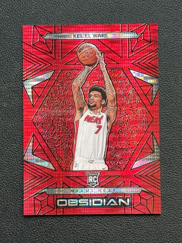 2024-25 Panini Obsidian 1/8 Lucky Envelope Red Pulsar Prizm Rookie Kel'el Ware