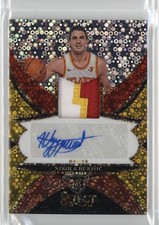 2024 Panini Select Rookie Jersey Gold Disco Prizm /10 Nikola Durisic Auto 05jo