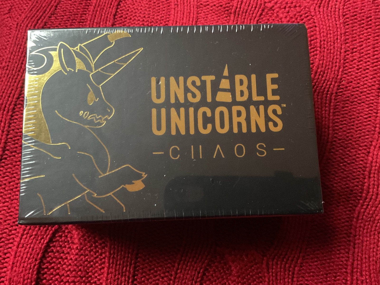 Unstable Unicorns Chaos Deck Kickstarter Exclusive TeeTurtle - 2018 - 1st series