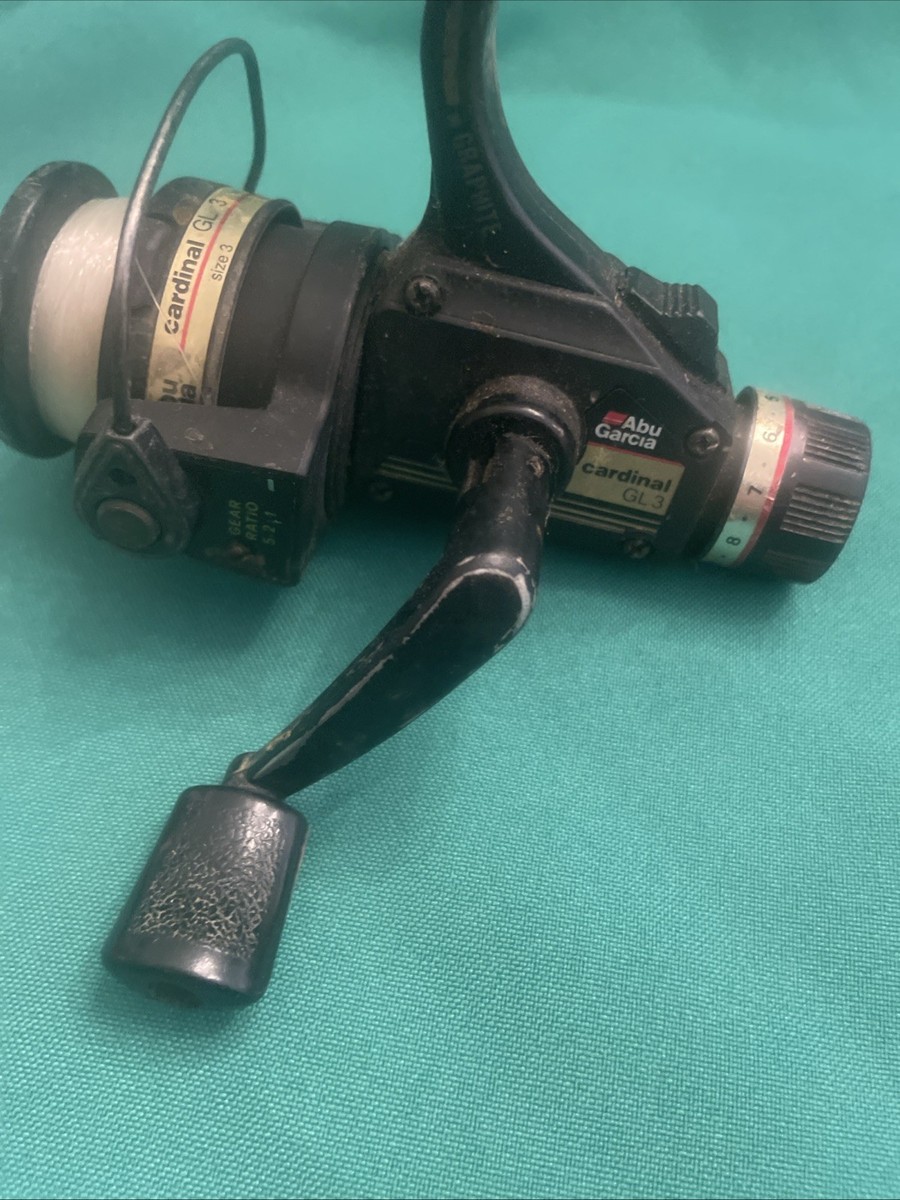 Vintage Abu Garcia Cardinal GL3 Spinning Fishing Reel | eBay