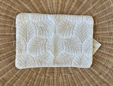 Serena Lily Hawthorne Pillow Cover SAMPLE/NO TAGS 12 x18 -Ivory/White