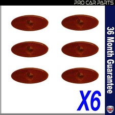 6X Side Door Panel Moulding Indicator Lens fits NISSAN INTERSTAR MK3