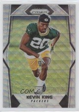 2017 Panini Prizm Rookies Blue Wave Prizm 45/149 Kevin King #236 e6p