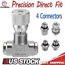 3/8" Hydraulic Flow Control Valve - STB-G3/8 - Mini Excavator-AGT 4 connectors