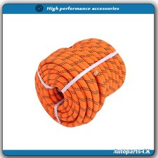 3/4 in X120' 48 Stranded Braided Rope Breaking Strength 8626 Pounds Orange Black