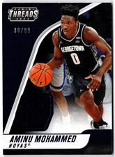 2022 Chronicles Draft Threads Rookie Memorabilia Blue AMINU MOHAMMED TH-AMO #/99