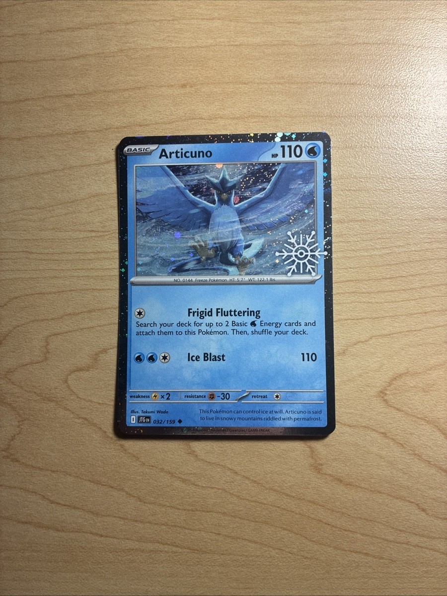 Articuno 032/159 Holiday Calendar 2025 Festive STAMP Promo NM | eBay
