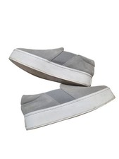 Vince Warren Suede Platform Slip On Sneaker Loafer Women's 7.5 M Gray S.3