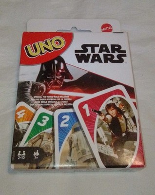 Star Wars UNO Card Game   Mattel Edition, New 
