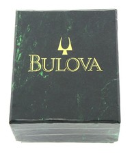 Vintage Bulova Uhrenbox mit Begleitpapieren, ...