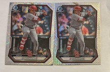 JJ Wetherholt 2026 Bowman Mega Box Chrome Prospect Mojo + Lazer Refractor #115