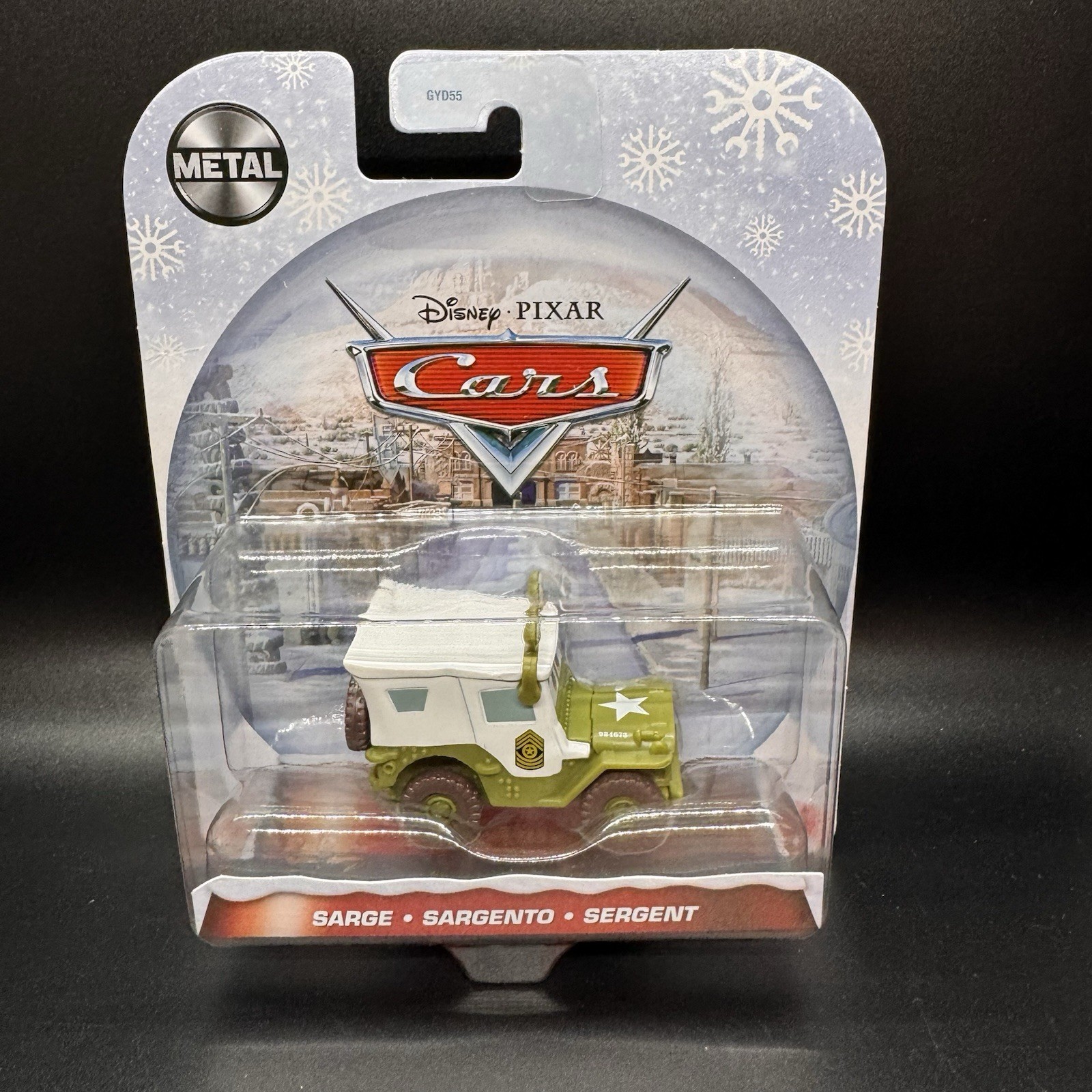 Disney Pixar Cars Holiday Christmas Special Winter Series Sarge