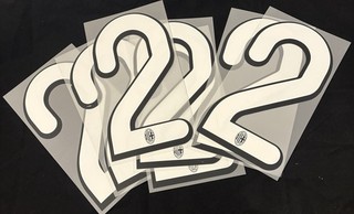 Official stilscreen ac milan 2009/10 Number 2 home Player size joblot x 10