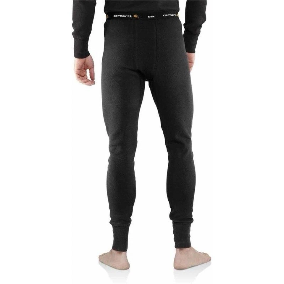 Pantalones de Capa Base Térmica Carhartt Force Negros 2XL Altos Nuevos con Etiquetas Estilo 100640 Foto 2 de 4