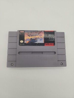 F-Zero (SNES, 1991) Authentic - Cartridge Only Tested Working Super Nintendo!