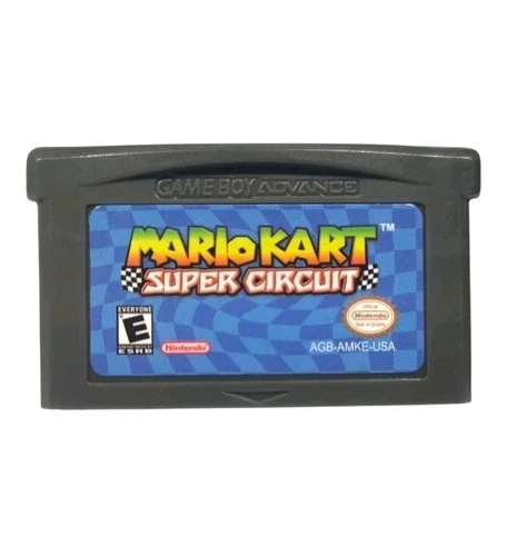 Mario Kart: Super Circuit 2001 For Game boy Advance GB-GBA-NDS Game Cartridge