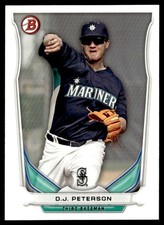 2014 Bowman Draft Picks & Prospects Top D.J. Peterson Seattle Mariners #TP-18