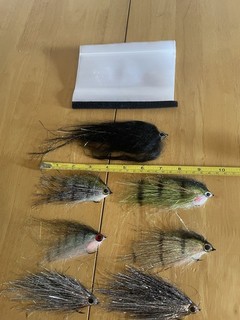 FULLING MILL PIKE FLIES x 7 POUCH