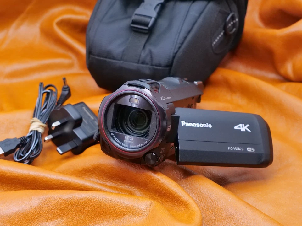 #2047 Panasonic HC-VX870 4K Camcorder - Image 2 of 4