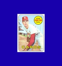 Steve Carlton 1969 Topps #255 - St. Louis Cardinals - NM-MT+