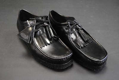 26183780] NEW MENS CLARKS WALLABEE SOMERSET NIGHTS PACK BLACK HI