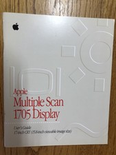 Apple Multiple Scan 1705 Display User Manual