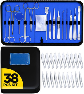 Core Flex Advanced Dissection Kit Biology Lab Anatomy Dissecting Set with Stainl