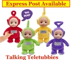 ~❤️Talking TELETUBBIES Doll 25-28cms Soft Toy Plush Dipsy LaaLaa Tinky Winky Po