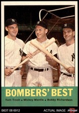 1963 Topps #173 Mickey Mantle Bomber's Best Yankees 7 - NM